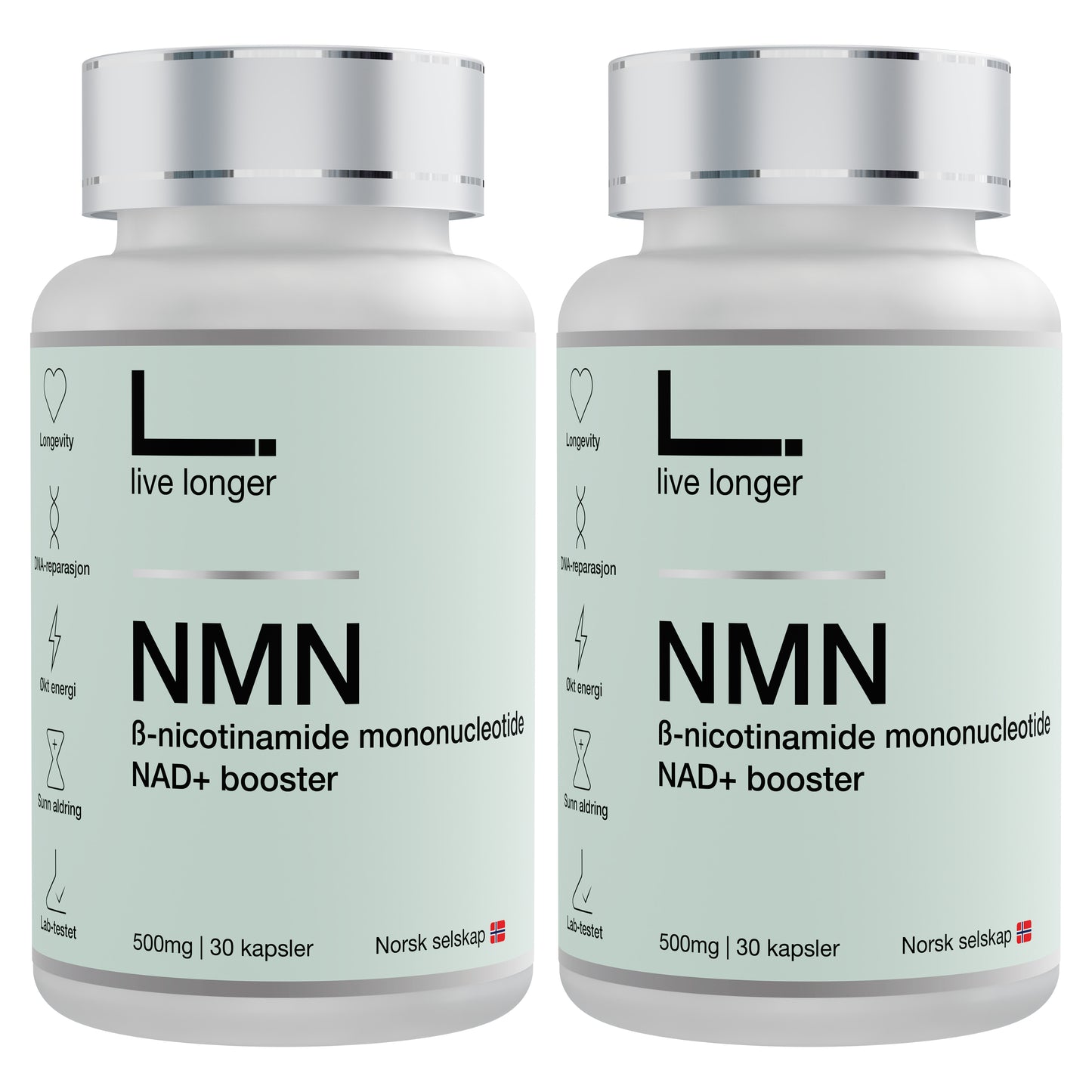NMN 60 Kapsler - Live Longer