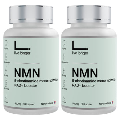 NMN 60 Kapsler - Live Longer