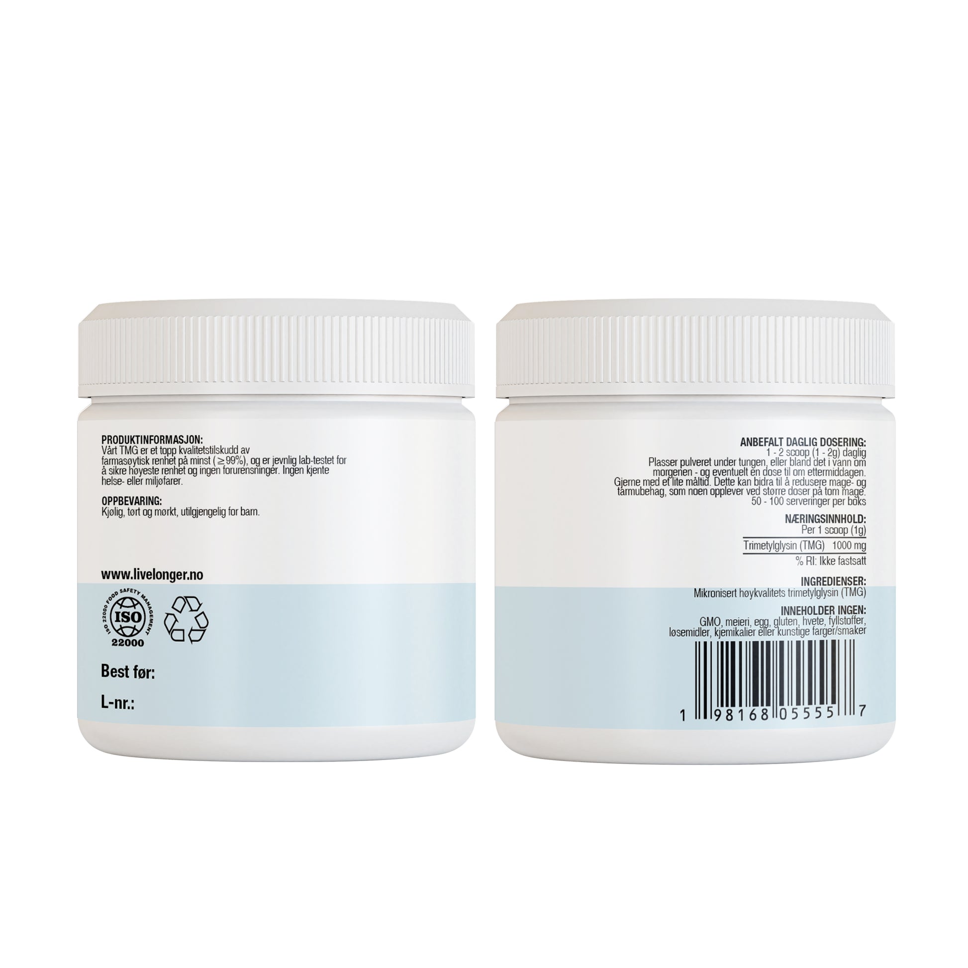 TMG Betain 100g - Live Longer