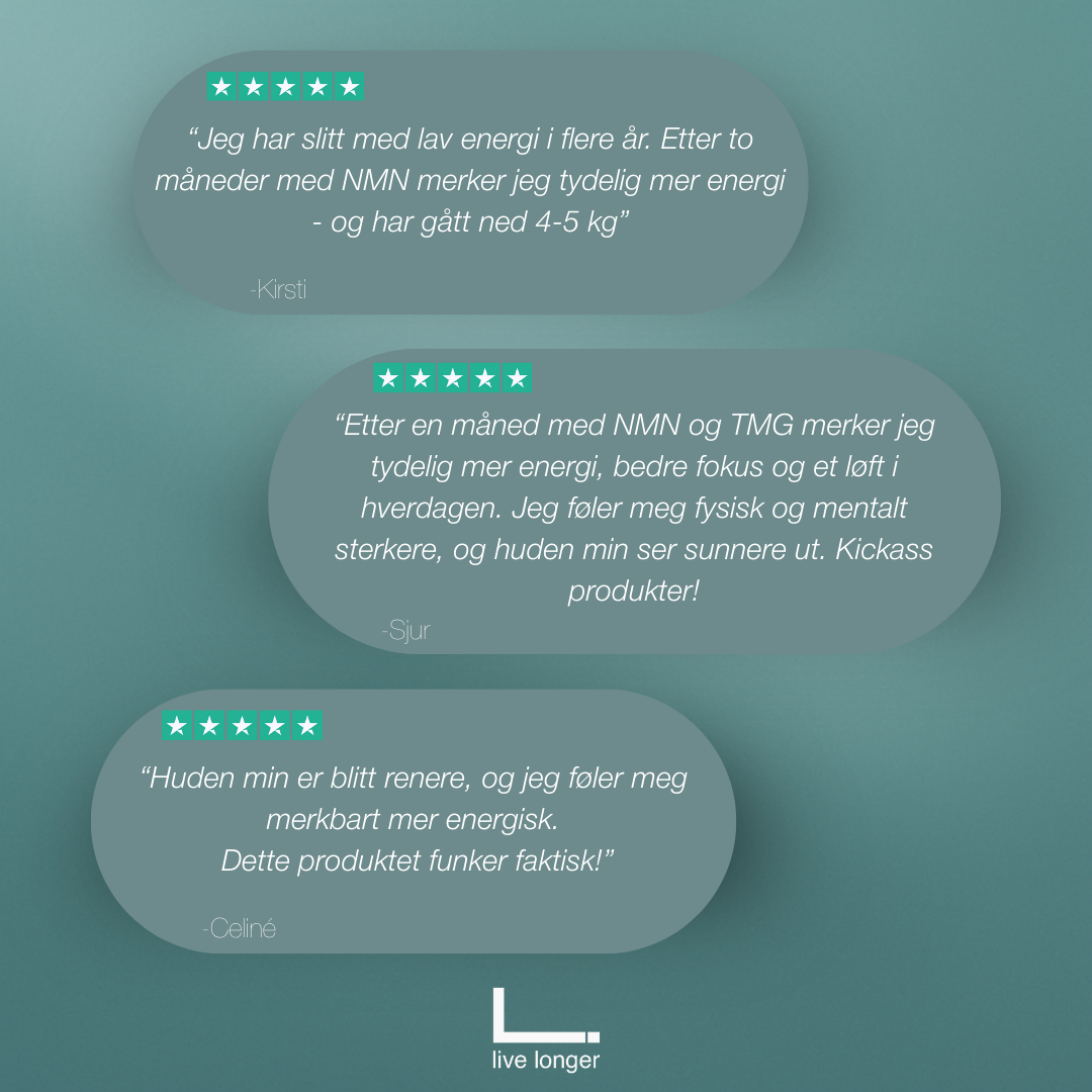 NMN og NAD+ tilbakemeldinger