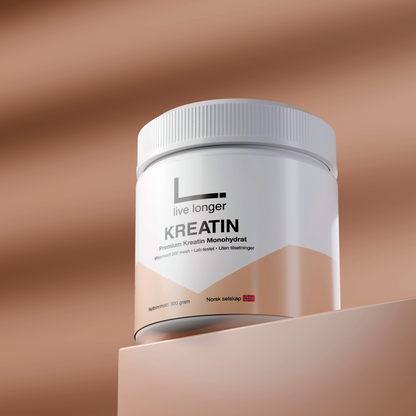 Kreatin Monohydrat 200 Mesh - Live Longer